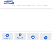 Tablet Screenshot of americanamb.com